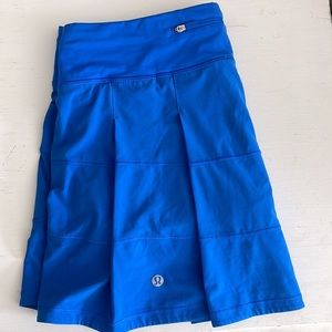 Lululemon Pace Rival Skirt Wild Bluebell Blue 8